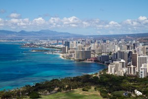 A proposed seawater air conditioning plant in Honolulu, Hawaii will draw cold seawater from the deep ocean, and a potential agricultural resource with it: phosphorus.
Credit: Sam Kimbrel