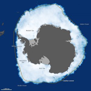 Extraordinary storms caused massive Antarctic sea ice loss in 2016