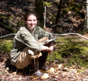 Marissa Weiss in the field