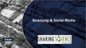 Sciencing & Social Media