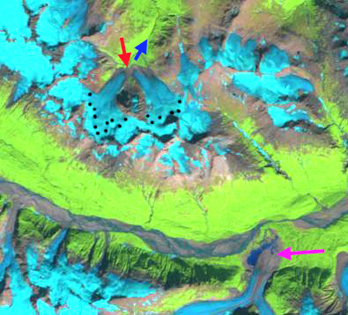 Gold rush glacier 2004