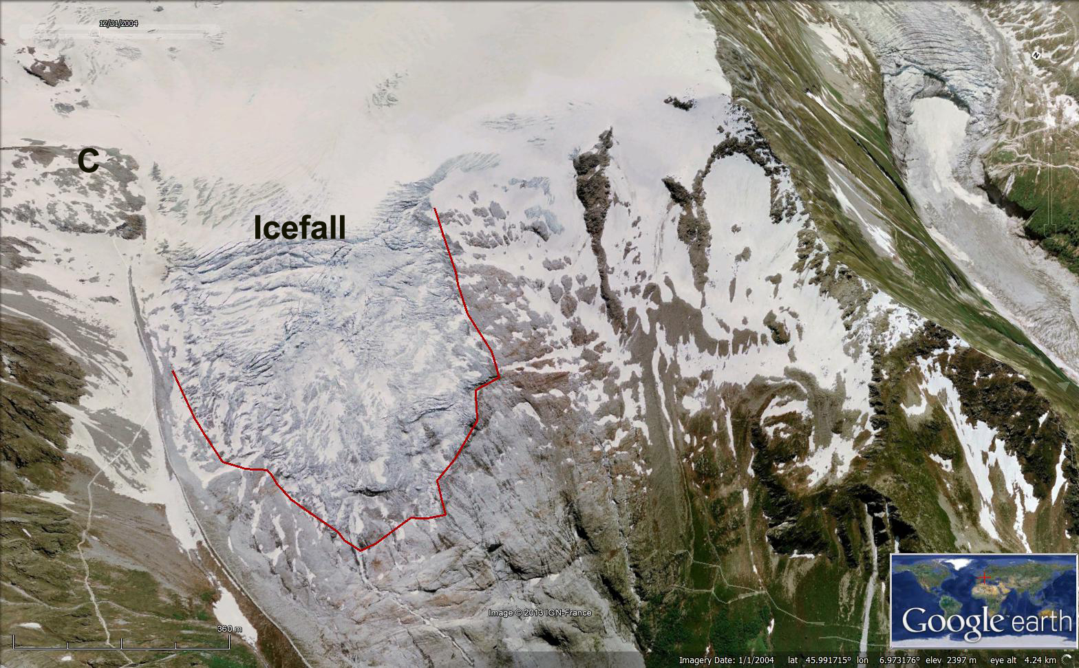 tour de glacier 2004