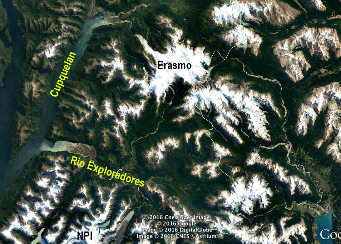 Cerro Erasmo Region