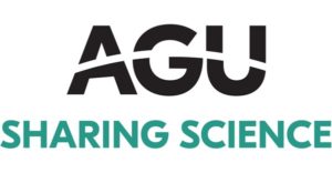 the words AGU Sharing Science