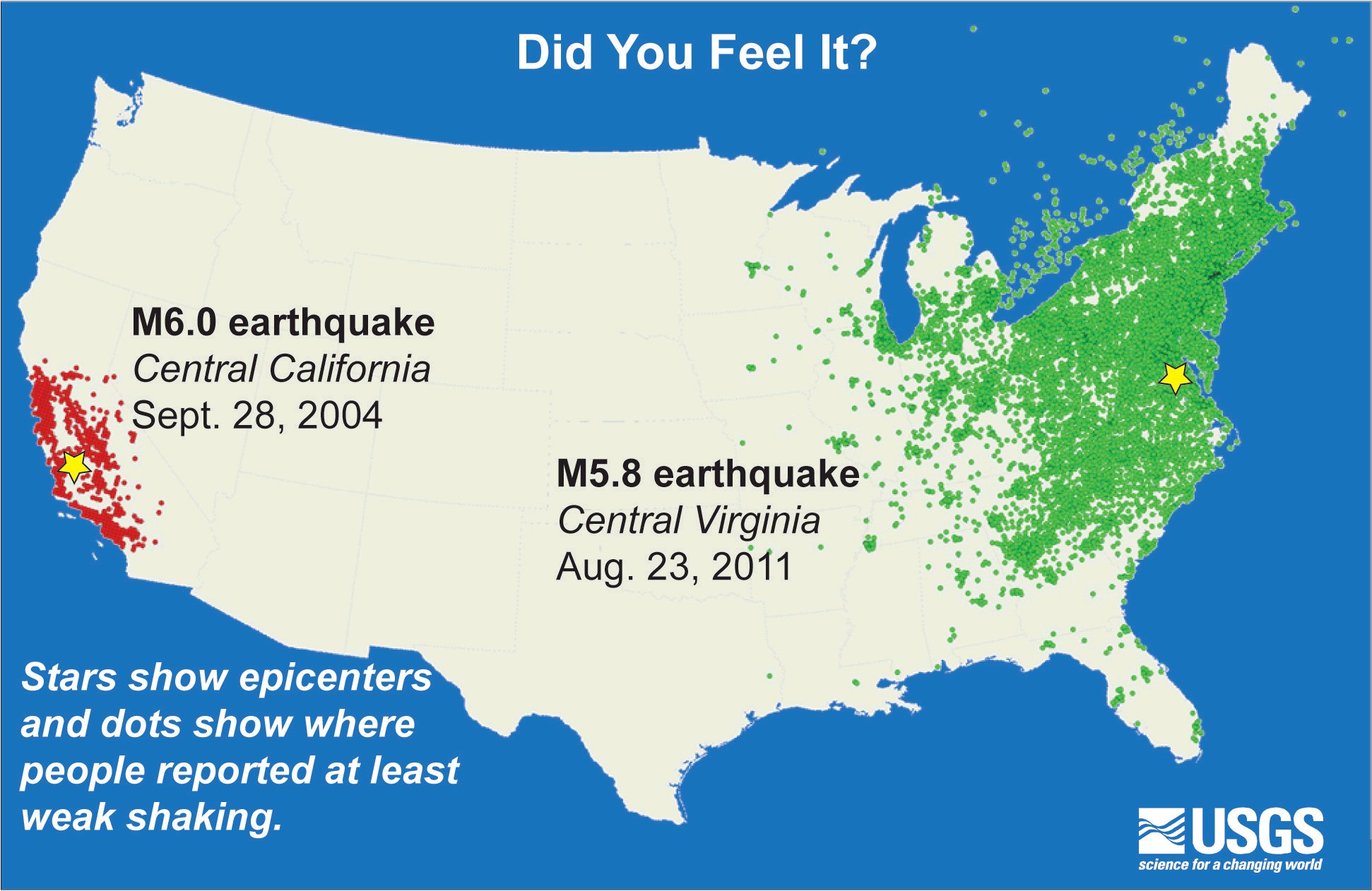 The rare 5.8 Virginia earthquake: One year later - GeoSpace - AGU Blogosphere