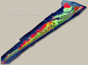 Galveston Geohazard Map