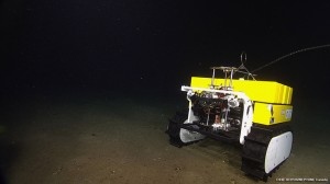 Wally the Crawler voyages across Barkley Canyon. Credit: Ocean Networks Canada