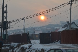 Residents in Ulaanbaatar, Mongolia rely heavily on coal to get through harsh winters. Credit: Drew Hill
