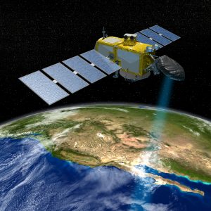 Artist's rendition of one of NASA's Jason satellites. A new study used sea level height measurements gathered by the Jason satellites and others to determine that the amount of sea level rise in the Pacific Ocean can be used to estimate future global surface temperatures. Credit: NASA