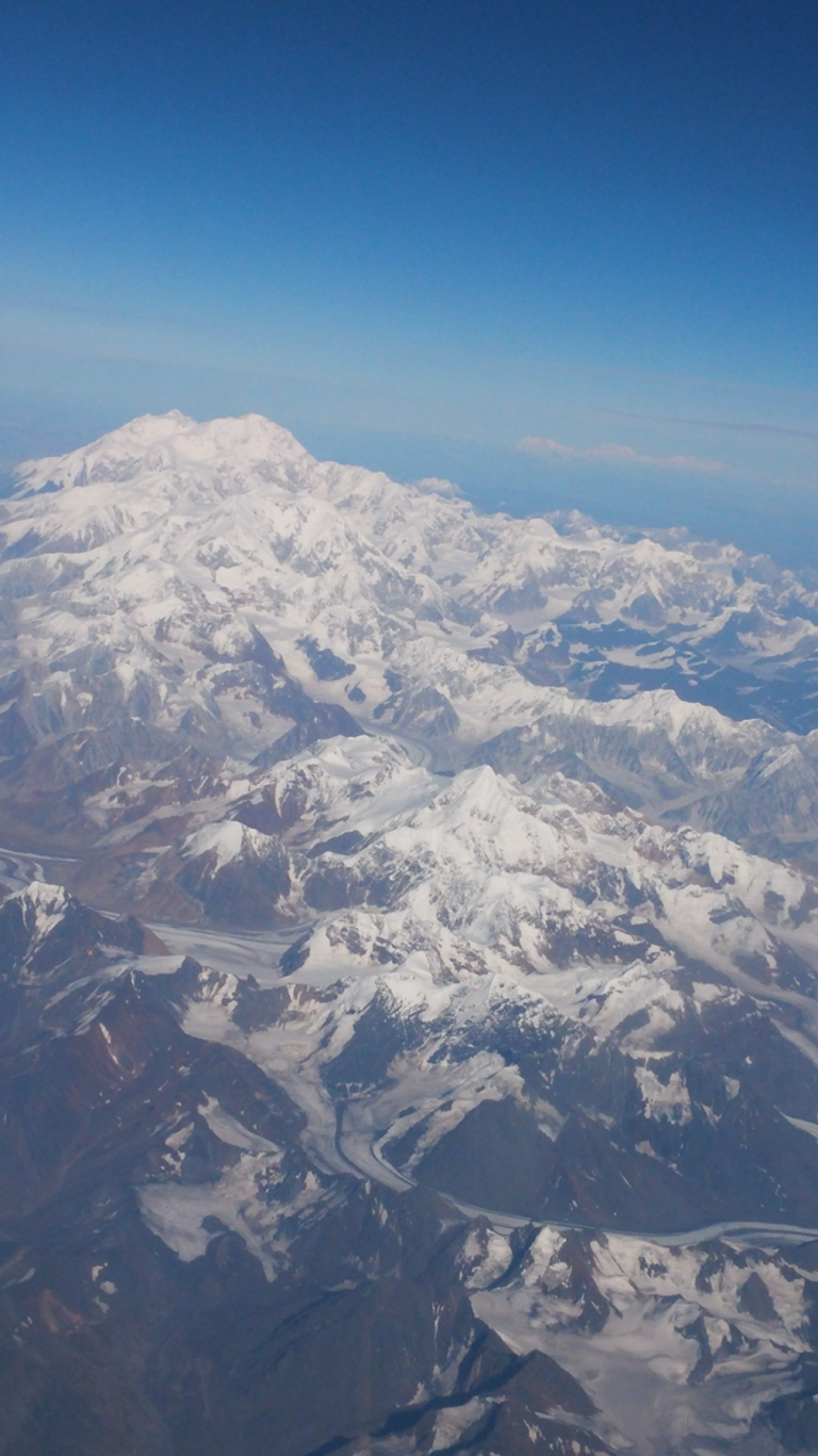 Our flight from Anchorage to Kotzebue, Alaska.