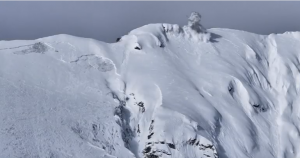 The artificial triggering of an avalanche at the Vallée de la Sionne, in Switzerland, uses explosives to disrupt the pack of snow. Credit: Swiss Federal Institute for Snow and Avalanche Research