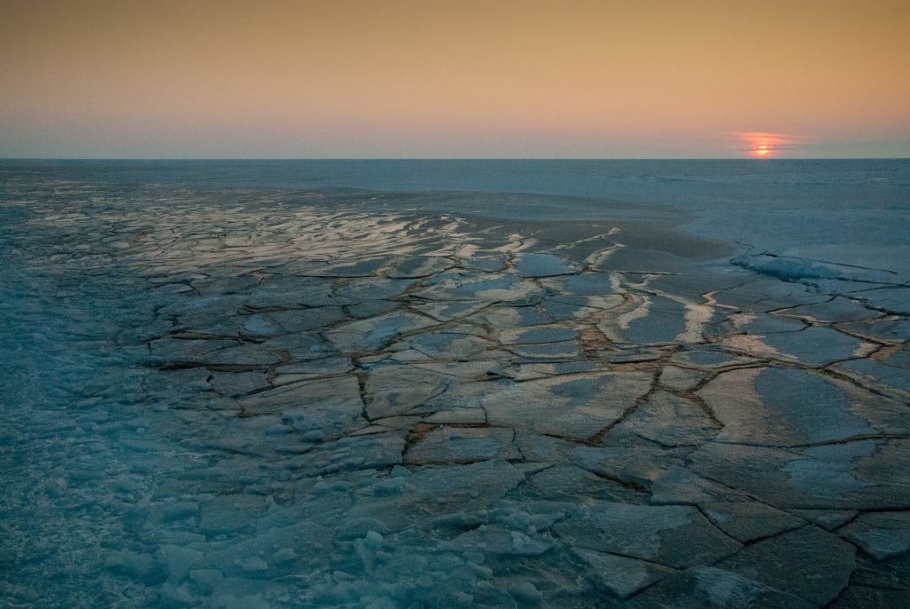 wintertime-arctic-sea-ice-growth-slows-long-term-decline-nasa