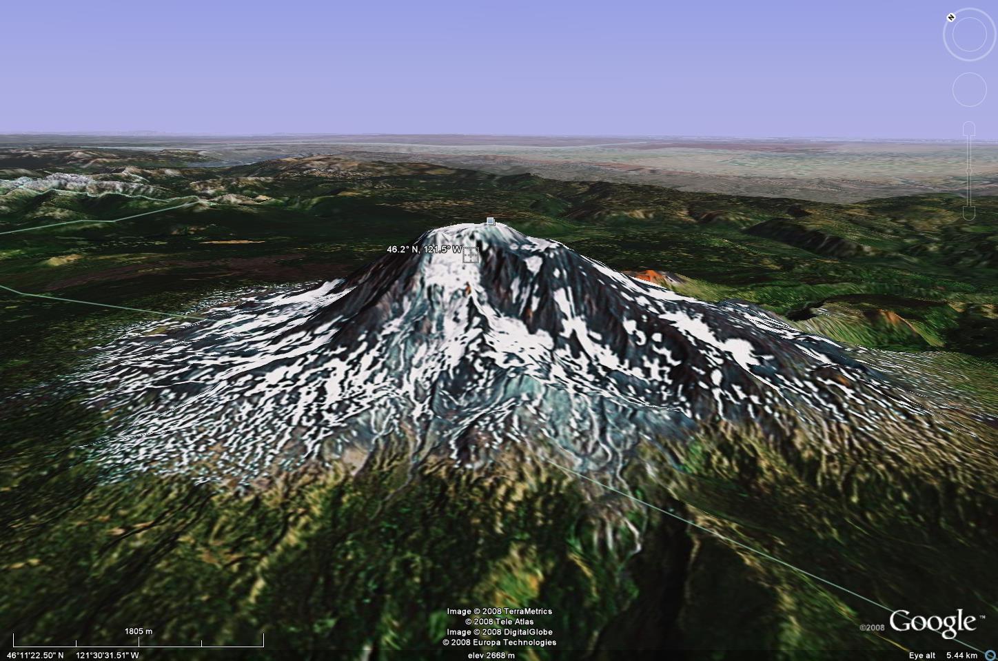 Mount Adams rock and snow avalanche - The Landslide Blog - AGU Blogosphere