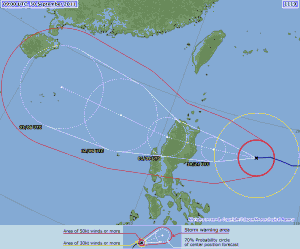 Typhoon Nalgae: High landslide potential in the Philippines over the ...