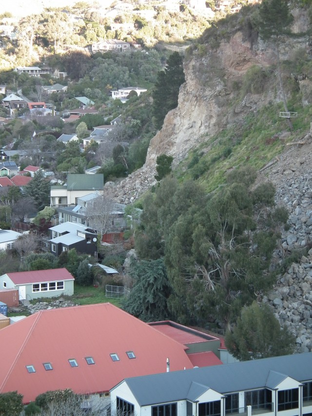 Port Hills rockfall