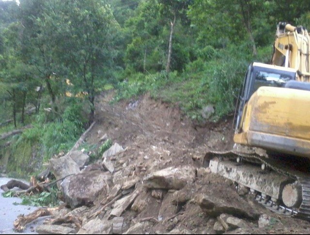 sunkoshi landslide