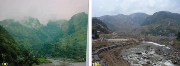 Donghekou landslide