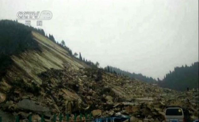 Erland landslide