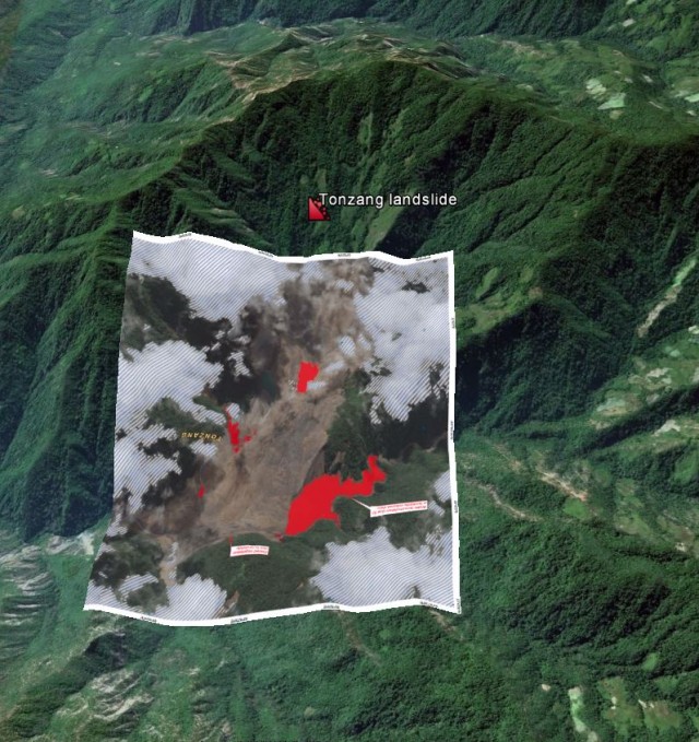 Tonzang landslide
