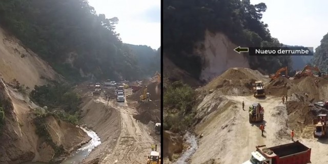 El Cambray II landslide