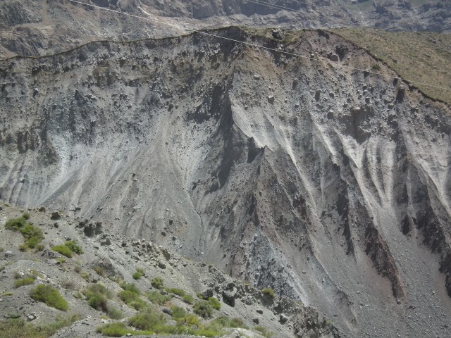 La Cortaderas Landslide deposit