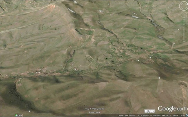 Kyrgyzstan loess landslide 