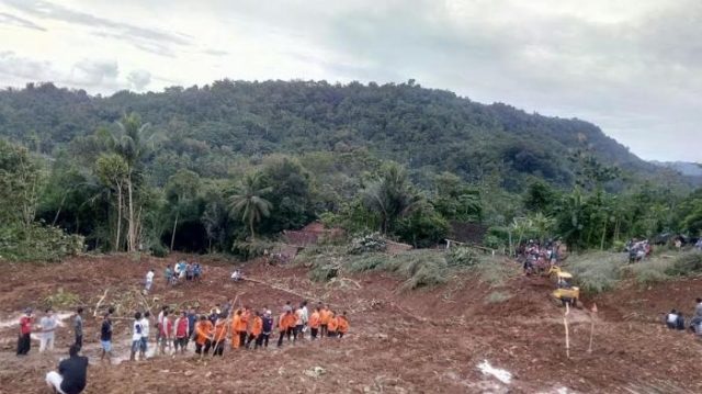 Central java landslides