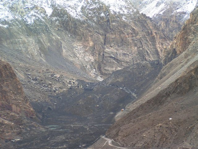 Attabad landslide dam