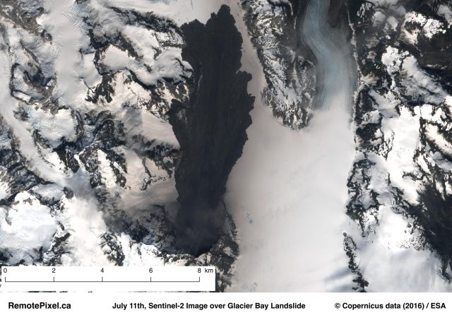 Glacier Bay landslide