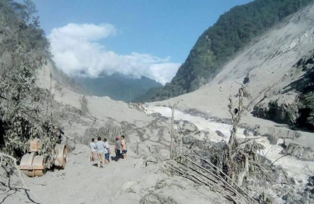 Dzongu landslide