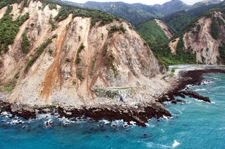 Kaikoura earthquake landslides