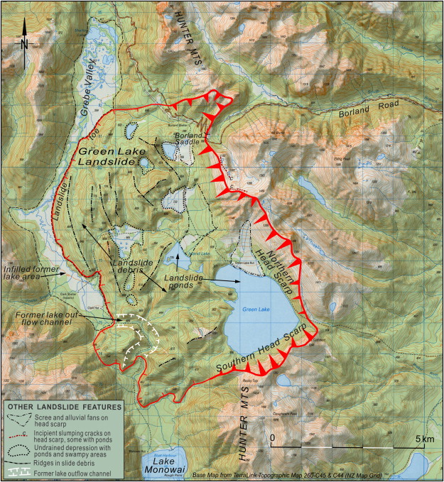 Green Lake landslide