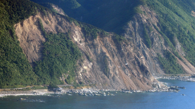 Kaikoura earthquake landslides