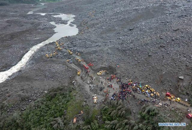 Xinmo landslide