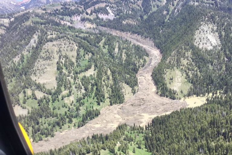 The Willow Creek landslide: a large valley-blocking slide in Wyoming ...