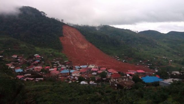 Regent landslide