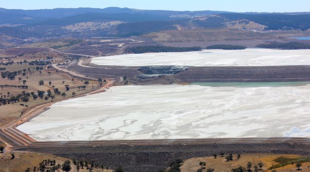 Cadia mine tailing dam failure