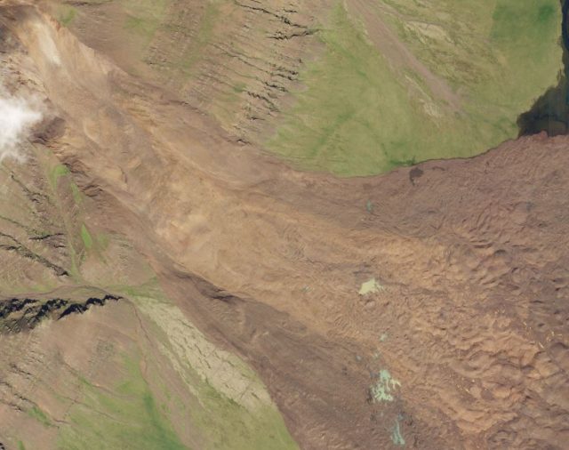 Fagraskogarfjall landslide