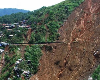 Barangay Ucab landslide