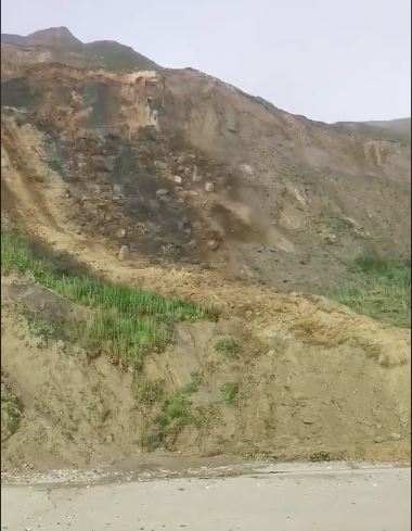 Sidestrand landslide