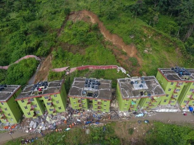 Mizoram landslide