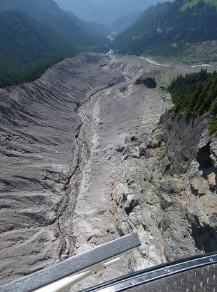 Mount Rainier debris flow