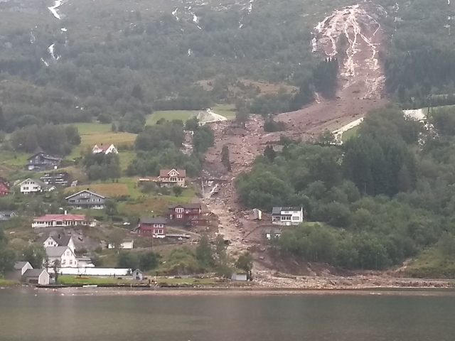 Sogn og Fjordane landslide