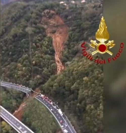 Savona landslide.