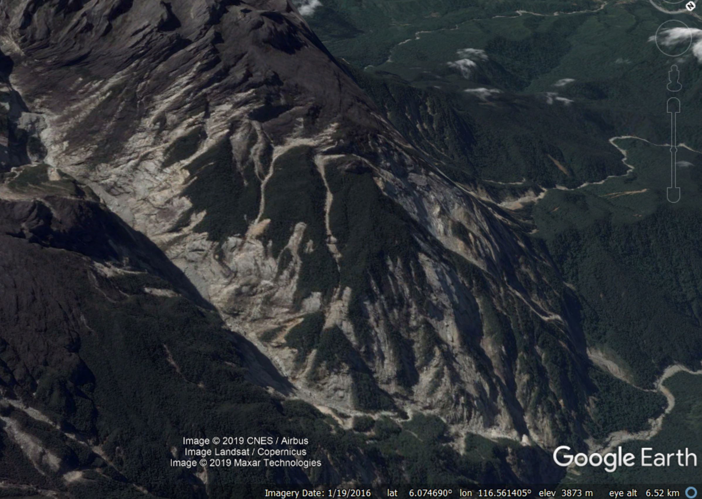 Mount Kinabalu landslides