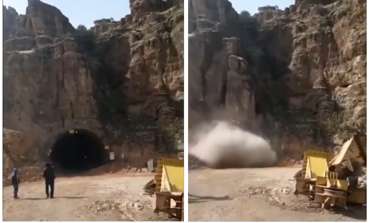 The collapse of Dehdasht-Pataveh tunnel