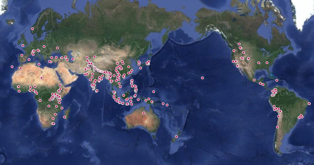 A Map Of 2019 Fatal Landslides The Landslide Blog Agu Blogosphere