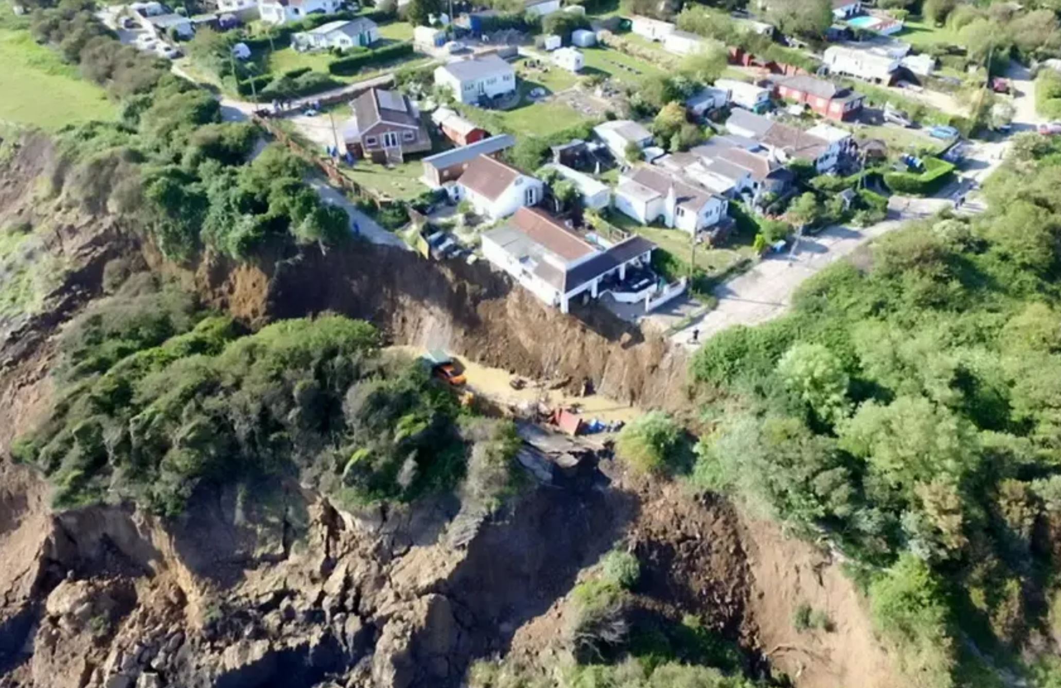 Eastchurch landslide