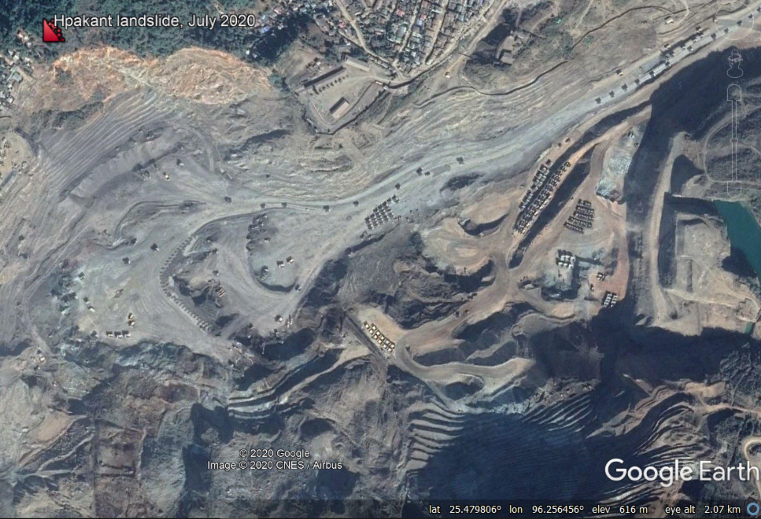 28 June 2020 Myanmar Jade mine landslide