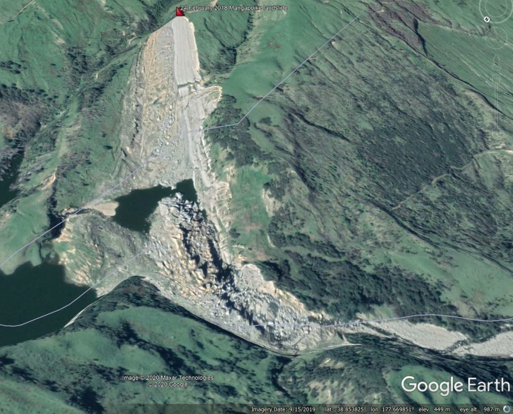 The February 2018 Mangapoike landslide, New Zealand an intriguing
